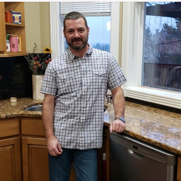 Mens button up casual shirt - Picture 1 of 4